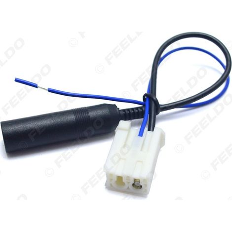 Compatible avec le câble adaptateur radio Toyota 2010-2013, l'antenne radio de voiture et le câble de conversion d'antenne de véhicule.