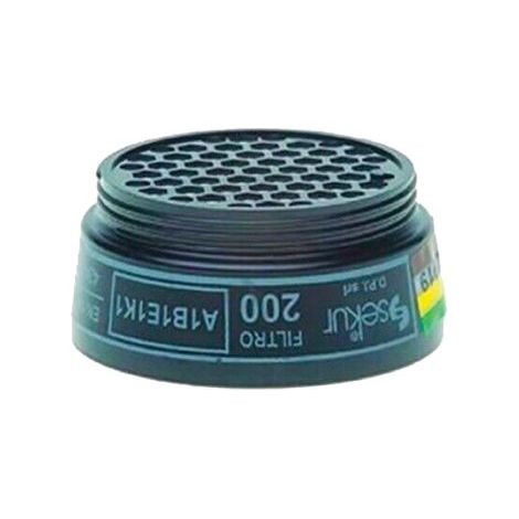FILTRO X RESPIRATORE A MASCHERA POLIMASK 100 SEKUR  A1 B1 E1 K1