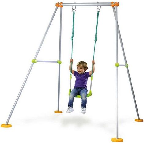Smoby - 310191 - Jeu de Plein Air - Portique Métal Plus - 180 cm