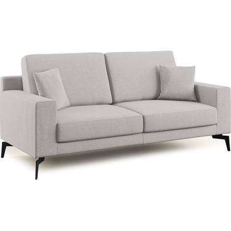 Prestige Divano design moderno T11 146 cm grigio chiaro (1/5)