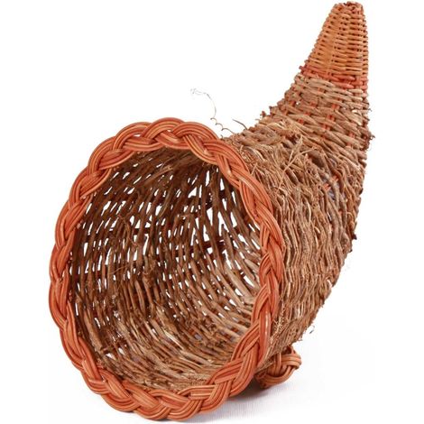 Cornucopia in fern, Ø20x40 cm (kit da 3)