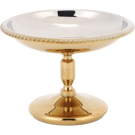 Bol de Desserts en Acier Inoxydable - Tasse de Crème Glacée en Métal à Pied en or, Plats de Service pour Salade, Fruits, Pudding, Collation et Yaourt  Convient aux Fêtes (1/5)