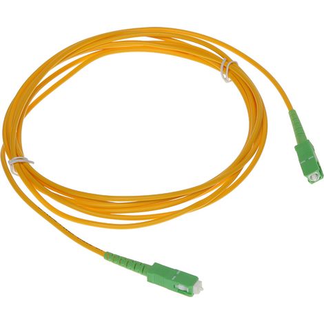 Cable de conexión monomodo PC-SC-APC/SC-APC-3 de 3 m (1/2)