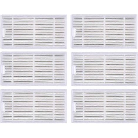 6er-Pack HEPA-Schwammfilter für Chuwi iLife V55, V50, V5, V5S, V3, V3S, V50 Pro und X50 Saugroboter