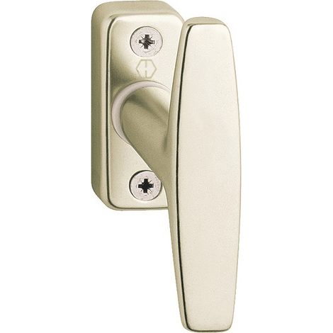 Hoppe – Bouton crémone 065/32P pour fenêtre aluminium anodisé – Entraxe 43mm – Installation rapide – Design léger et résistant à la corrosion