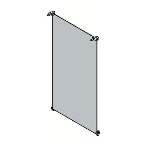 Plaque de fond Metallique 600mm x 375mm pour Coffret Gemini Taille 3 1SL0261A00 ABB 150261