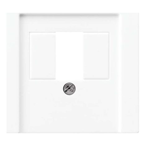 Jung 1 parte Placca di copertura Coperchio Bianco alpino A569BFPLTWW