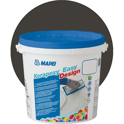 KERAPOXY EASY DESIGN 3Kg MAPEI 120 Noir - 3 Kg