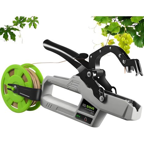 LEDANDER Attache-plantes électrique—Un outil automatique pour le liage des vignes et un dispositif de jardinage portatif.Idéal pour l'attachage rapide des branches de plantes et des lianes (1/5)