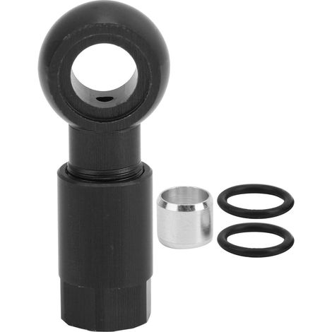 Ölschlauchanschluss aus Aluminiumlegierung für Fahrradbremsscheiben, 5-adrige Umrüstung, schwarz