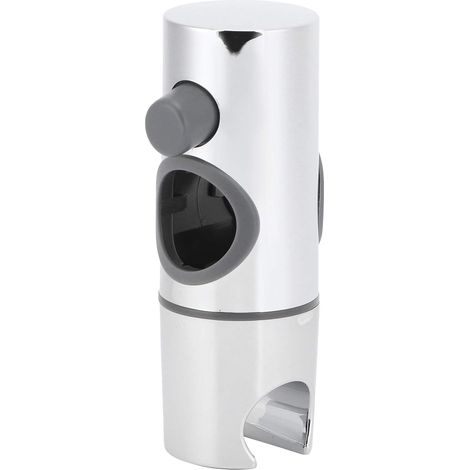 Support de pommeau de douche Jeffergarden, support de pommeau de douche réglable en ABS avec fixation coulissante pour barres de 25 mm, idéal pour les douches à main et l'utilisation dans la salle de (1/5)