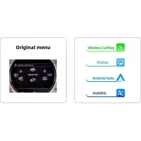 Décodeur CarPlay sans fil Android Auto, Miroir d'écran, Intégration multi-appareils, système CIC (1/2)