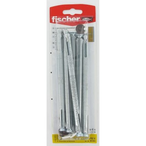 Tassello per telaio finestrino con calotta (6) FISCHER F10M152K
