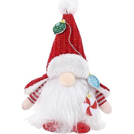 Poupée gnome suédoise Rudolph avec lumière scintillante, décoration de cheminée pour la maison
