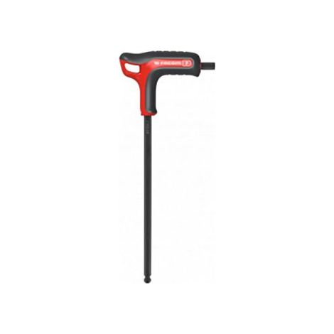 Facom – Clé Allen 10mm – Tête sphérique – Bras court – Pour espaces confinés – Vissage rapide en série