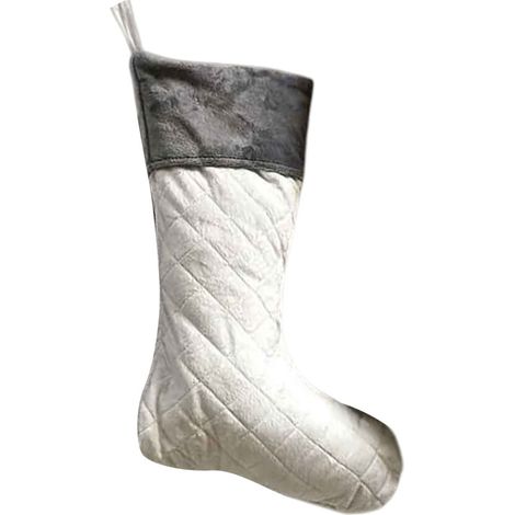 Calza natalizia di grande capacità per decorazioni di -4