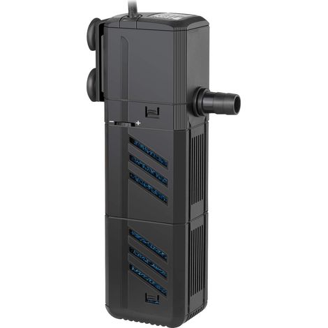 Filtre interne pour aquarium, pompe submersible 4 en 1 de 15 W pour aquariums de 30 à 300 litres (1500 l/h). - AquaForge (1/5)