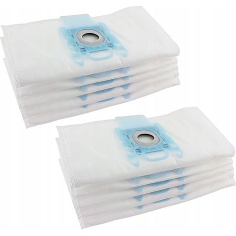 Sacchetti per Aspirapolvere di Ricambio compatibile con Bosch GL20, GL30, Serie 2/4/6 – Microfibra Sintetica, 10 Pezzi, Alta Durata (1/2)