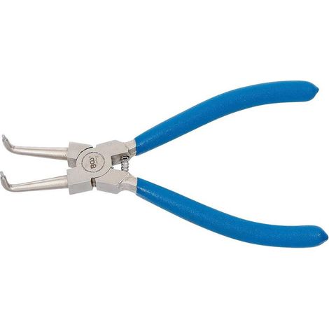 Pince pour Circlips Coudée 175 mm - Circlips Intérieurs - Précision et Maniabilité, Acier, Zones Difficiles - D-Work (1/5)