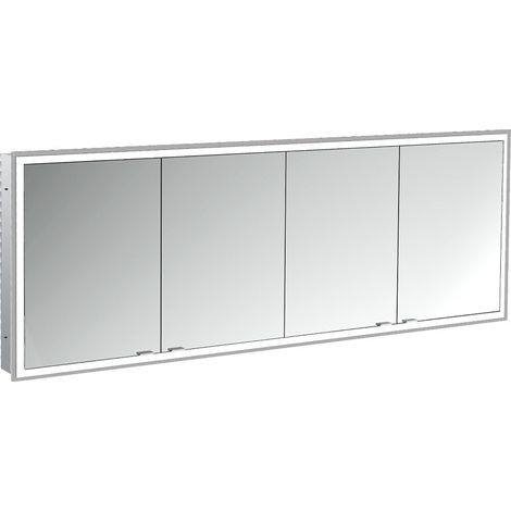 emco prime Armario con espejo iluminado, 1800 mm, 4 puertas, (1/5)