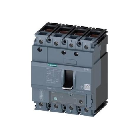 Interruttore Automatico 3Va1 Iec Frame 160 Classe Del Potere Di Interruzione N Icu=25Ka Con 415V A 4 Poli
