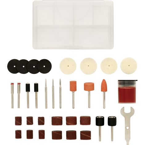 Draper Accessories Set for D20 Engraver/Grinder (32 Piece)