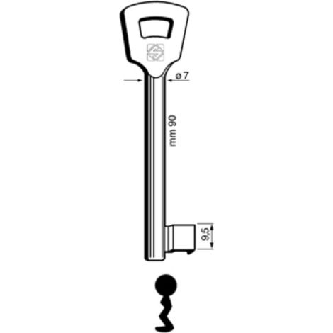 CHIAVI SILCA PATENT 10NFHL ZAMA  (5 pz)