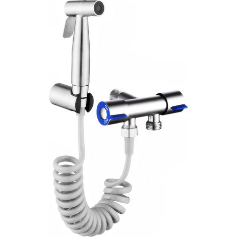 Complete Toilet Sprayer Kit, Hand Bidet Sprayer for Toilet, For Daily Personal Hygiene, Female and Pet Wash (1/5)