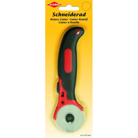 KLEIBER 92059 ROTELLA  TAGLIERINO, ACCIAIO, ROSSO/NERO, 17,5 X 5,5 X 2 CM