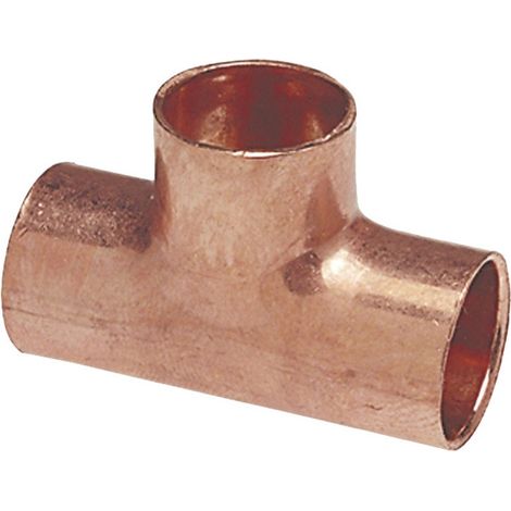 Té Cuivre à Braser 3/8 Raccord En T Pour Brasage, Durable - Connex Bänninger