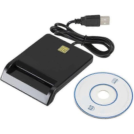 Lecteur de cartes à puce DOD militaire USB accès commun CAC/SIM/ID/IC bancaire/carte à puce (1/5)
