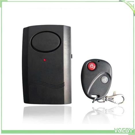 Alarme vibration sans fil télécommandée - FAFEICY - 100×53×28 mm - 120 dB - Télécommande 50 m - Fixation magnétique (1/5)