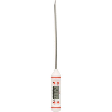 Thermomètre de haute précision en acier inoxydable en forme de stylo pour liquide alimentaire (1/5)