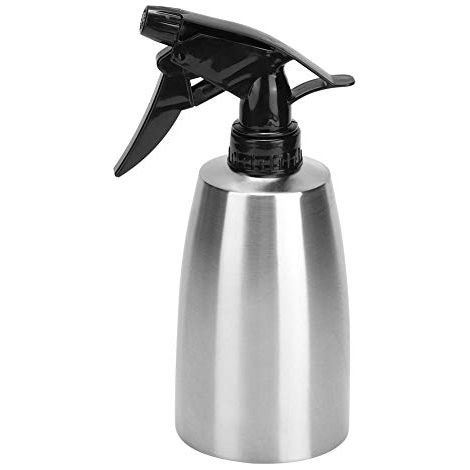 Spruzzatore per olio da 400 ml – bottiglia in acciaio inox – per cucinare, aceto e condimenti