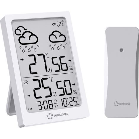 Renkforce RF-6416472 RF-6416472 Funk-Wetterstation  Anzahl Sensoren max. 1 St. (1/5)