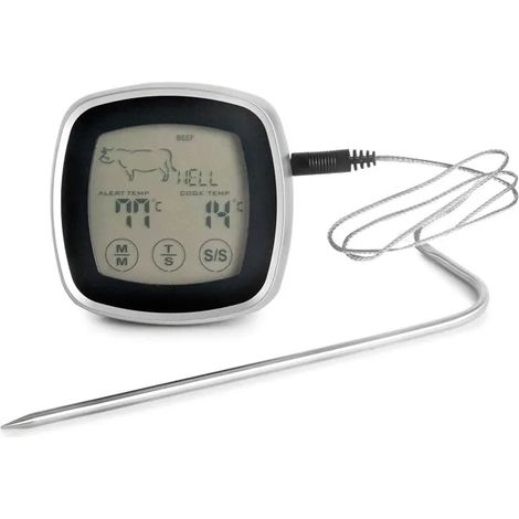 Kochthermometer Lacor touch Edelstahlsensor 17 cm