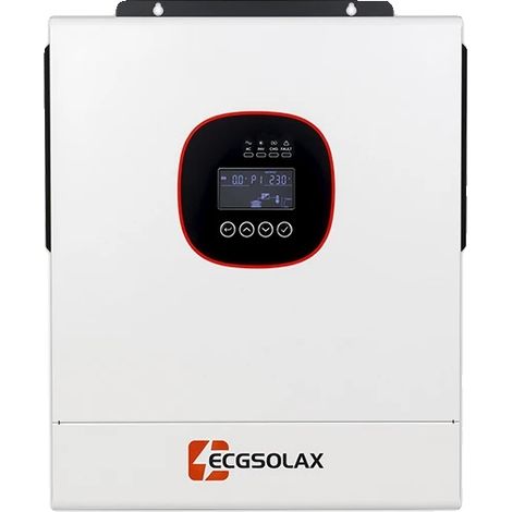 Inversor solar híbrido, doble salida de CA, monitorización remota, 220-240 V, 24 V (1/5)