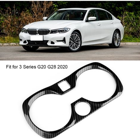 Lautsprechergitter aus schwarzer Aluminiumlegierung für BMW 3er G20 (2020), einteiliges Set für Linkslenker (1/5)