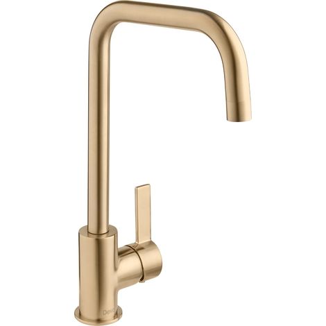 Deva Ashworth Kitchen Sink Mixer Tap - Brushed Brass