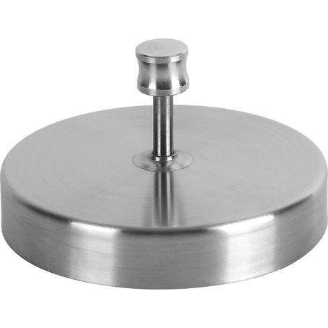 Hamburger Press Stainless Steel Safe Nontoxic Adjustable Handle Burger Mold for BBQ (1/5)
