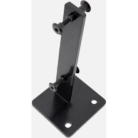 Kordo – Support de poteau en acier pour fixation au sol – Compatible avec poteaux en bois Moka – Visserie d'assemblage incluse