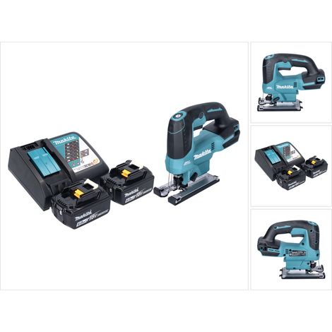 Makita DJV184RG Scie sauteuse sans fil 18V Brushless + 2x Batteries 6,0Ah + Chargeur