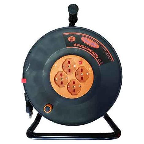 AVVOLGICAVO ELETTRICO IDEAL STAR CON CAVALETTO 25 mt - IDEAL STAR