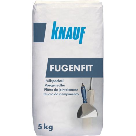 stucco da riempimento per interni knauf "fugenfit" 5 kg