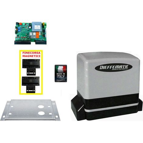 Motore Elettrico Scorrevole Apri Cancello 600kg 230v 220v Attuatore Con Centrale