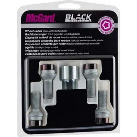 4 VIS ANTIVOL SUB MCGARD M14X1.5/ R14/ LONG. 34MM/ Ø19MM