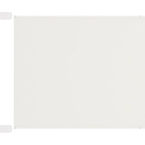 Maison Exclusive - Senkrechtmarkise Weiß 140x270 cm Oxford-Gewebe