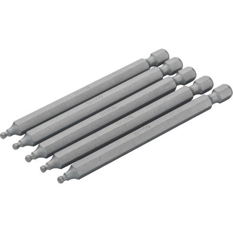 Bahco Embout à tête sphérique 1/4 pour vis 6 pans 6 mm - 59S/H6BALL-2P
