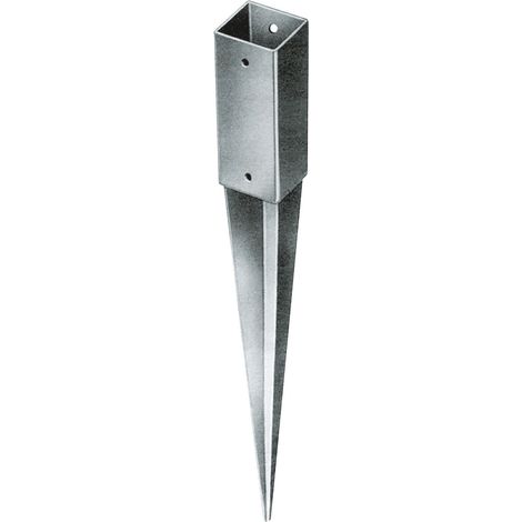 TrendLine Einschlagbodenhülse 750x71x71 mm verzinkt Einschlaghülse Pfostenträger