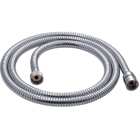 GEDY GYFX1010410 INOX 04 Flexo de ducha extensible 150-200 cm doble grapadura cromo - ref: GYFX1010410 (1/2)